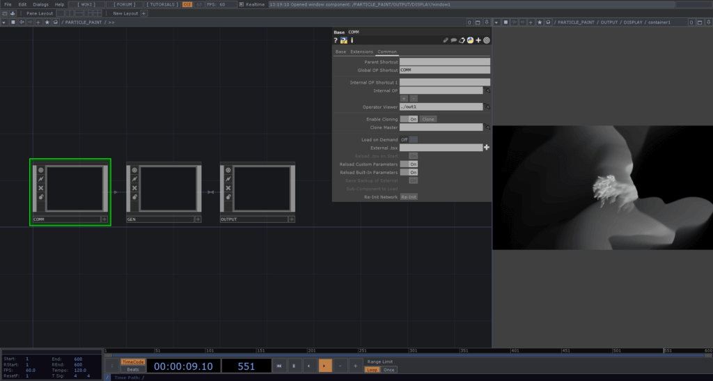 touchdesigner project